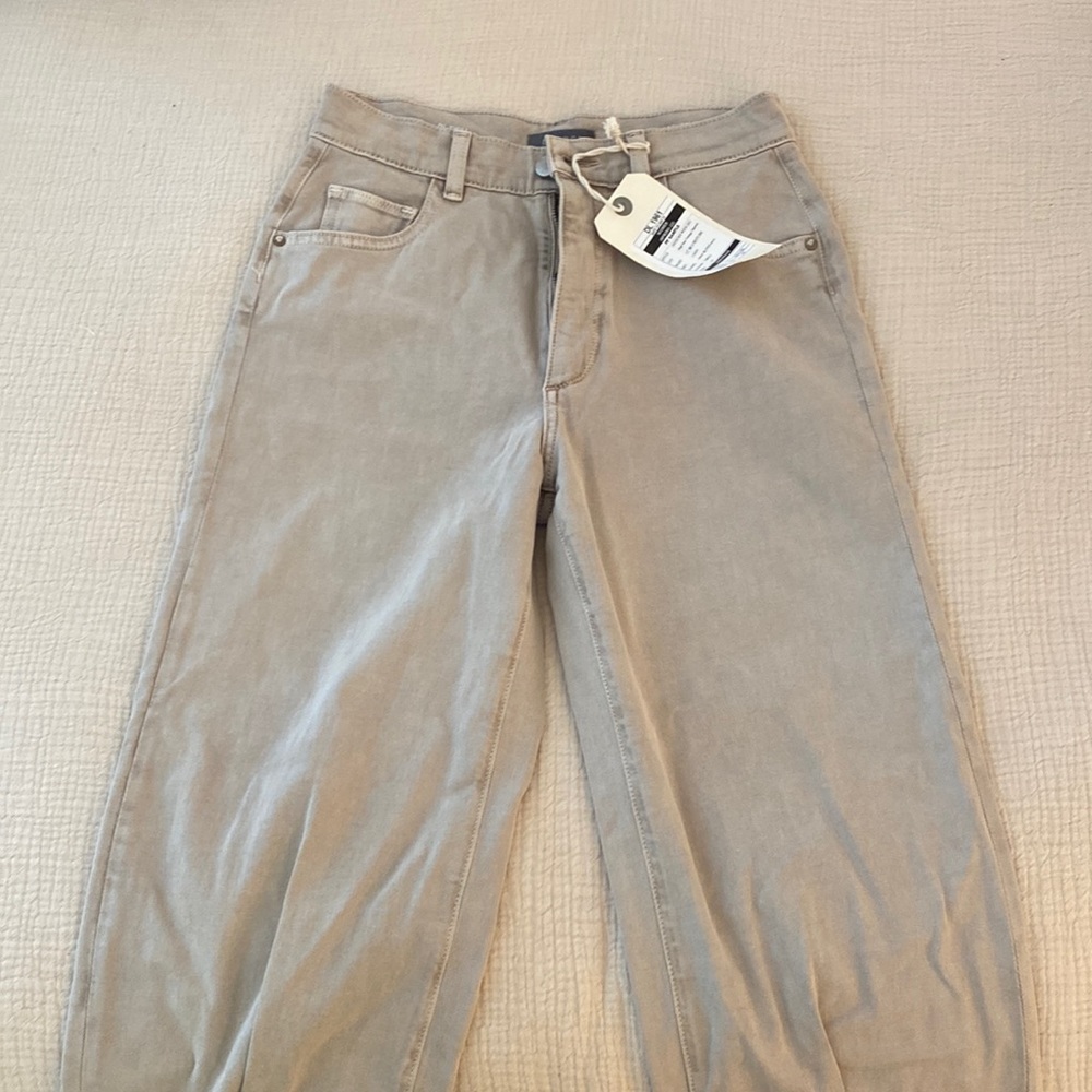 DL1961 Hepburn Wide Leg High Rise Vintage Tapered Pants
